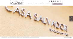Desktop Screenshot of casasalvadormadrid.com