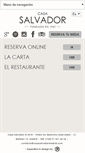 Mobile Screenshot of casasalvadormadrid.com
